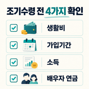 기수령 전 4가지 확인